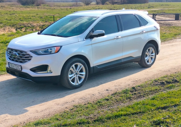 Ford EDGE cena 91000 przebieg: 84000, rok produkcji 2019 z Pruszków małe 211
